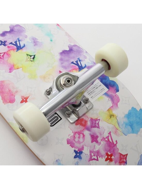 Louis Vuitton Monogram Water Color Skateboard main image 6